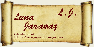 Luna Jaramaz vizit kartica